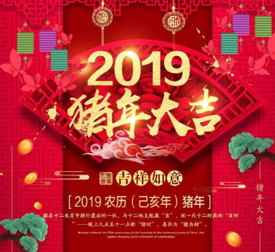 盾王科技2019春節(jié)放假安排